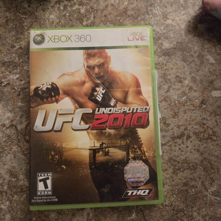 Xbox 360 UFC Game $10