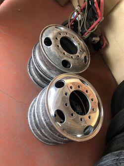 Semi truck rims