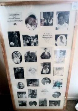 Large Wooden Photo Frame Sealed
