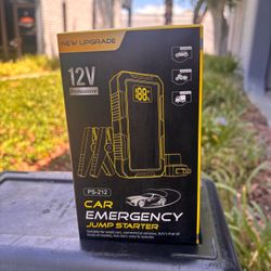 12 volt battery jump starter
