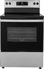 Insignia Black Electric Range