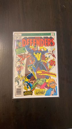 Defenders comic Book issue #62 Signed