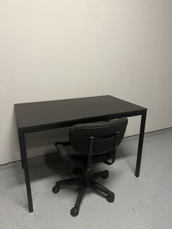Desk And Office Chair