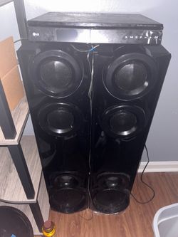 DVD with speaker system