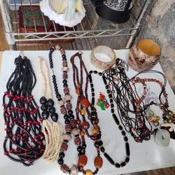 Beaded Necklaces And Bracelets