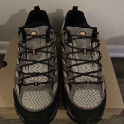Merrell Men's Moab 3 SIZE 14 M Waterproof Hiking Shoes Color Dark Brown