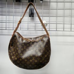 Louis Vuitton Monogram Canvas Crescent Shoulder Bag