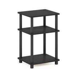 Square 2ft by 2ft dark brown/ black side table