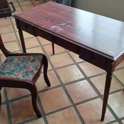 Desk And Chair