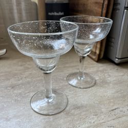 2 Classic Margarita Glasses