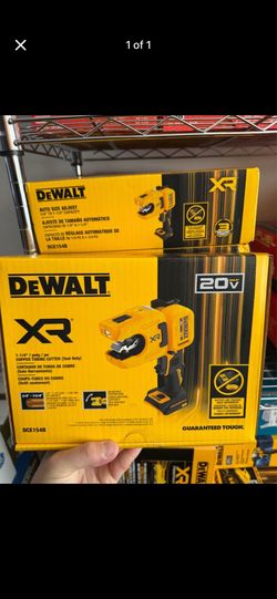 Dewalt 20 Volt Copper Cutter TOOL ONLY