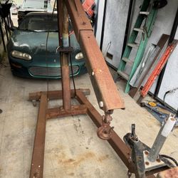 Engine Hoist Cherry Picker