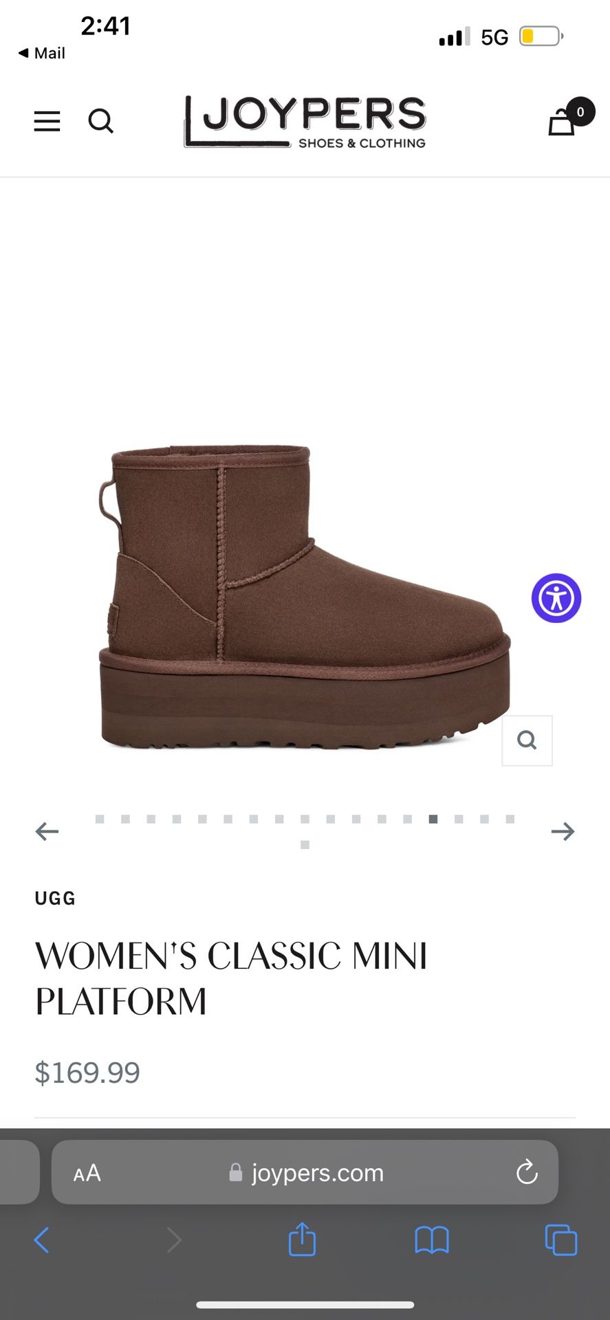 UGG CLASSIC MINI PLATFORM
