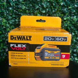 Dewalt Battery 9ah New Sealed 