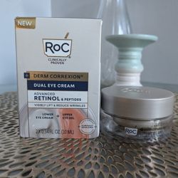 RoC Derm Correxion Dual Eye Cream with Advanced Retinol + Peptides