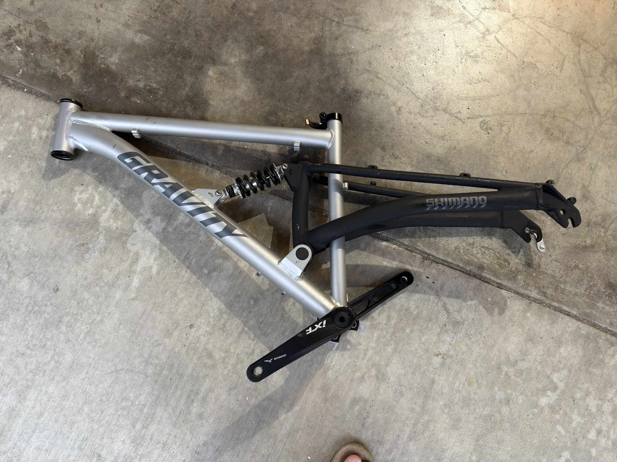 Full Suspension Mountain Bike Frame