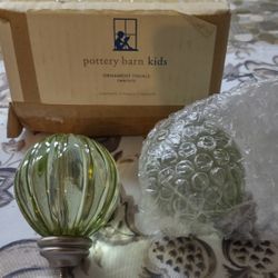 Pottery Barn Kids Room Green Glass