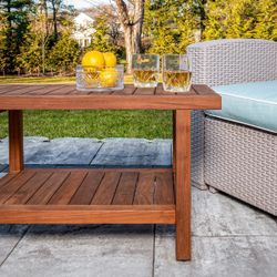 Solid Teak (wood) Shower Bench