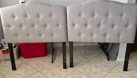 2 TWIN HEADBOARDS