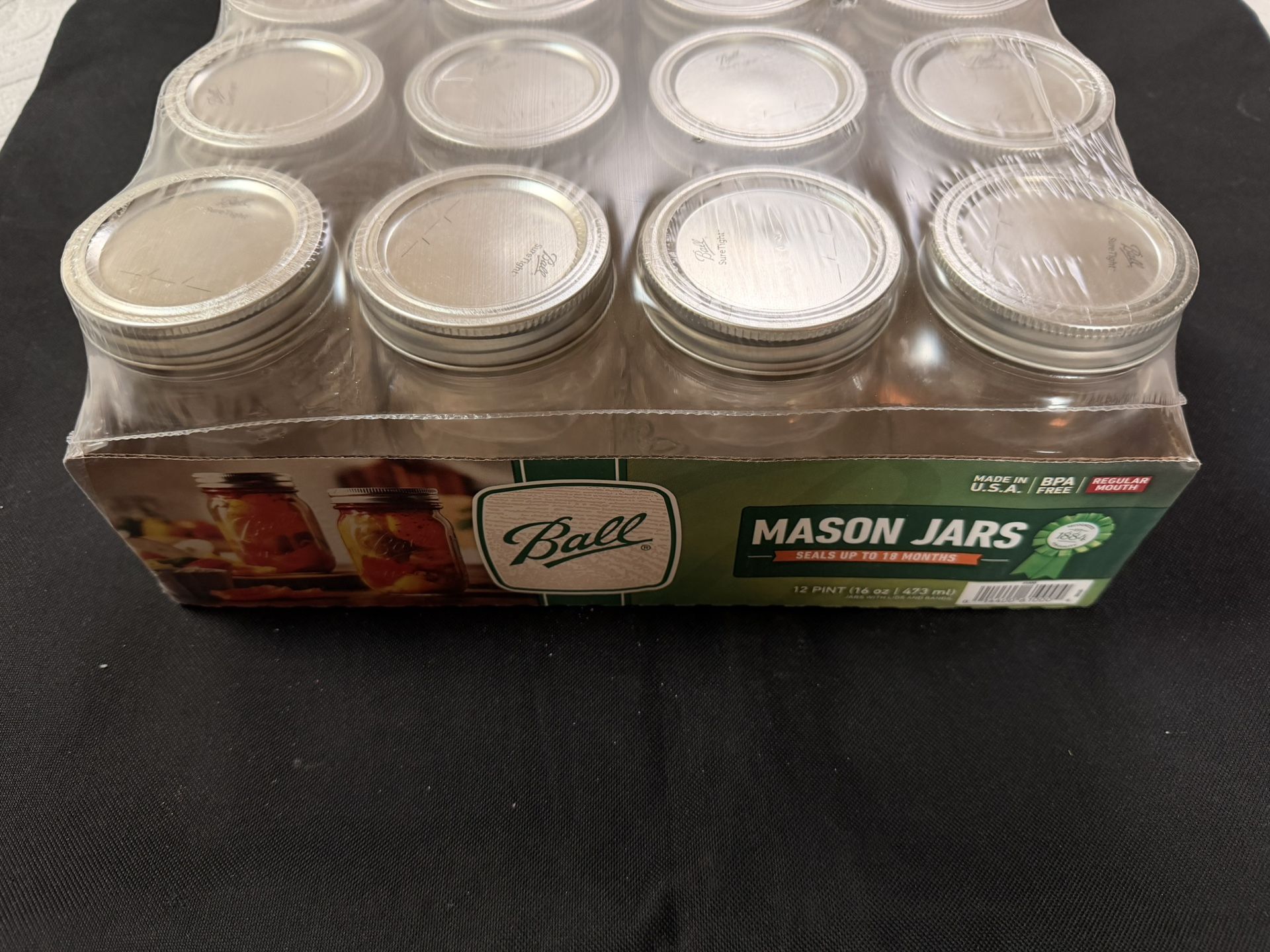 Mason Jars Brand New 12 Pack