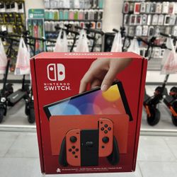 Nintendo Switch OLED Mario Red Edition! Finance For $50 Down Payment!!