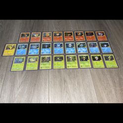 25th Anniversary Pokémon Cards 25 Holo Cards