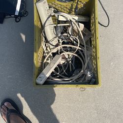 Box Of Surge Protectors.