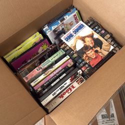 Box Of DVDS 