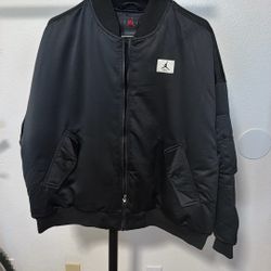 Oversized Fit Jordan Bomber Jacket 