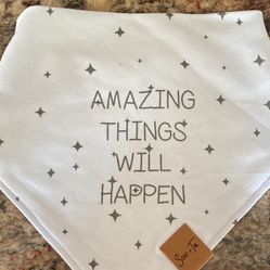 7 New Bandanas For Small/medium Dog