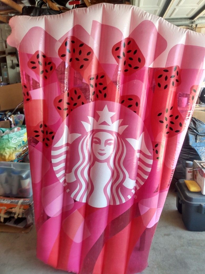 Starbucks Inflatable Pool Float