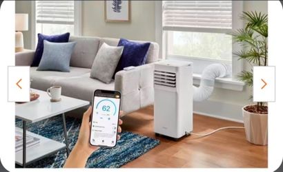 BRAND NEW IN BOX SMART PORTABLE AIR CONDITIONER YOU CAN CONTROL FROM ANYWHERE WITH THE APP