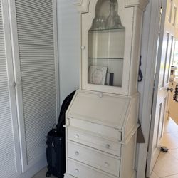 Multi-Functional Storage and Display Secretary Cabinet