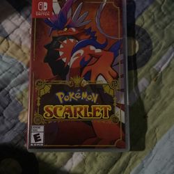 Pokemon Scarlet Nintendo Switch Opened