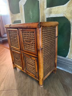 Rattan Mini Chest of Drawers