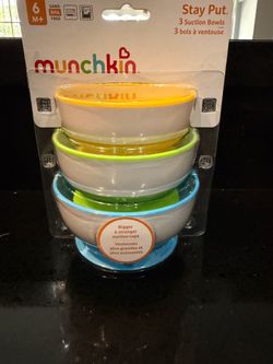Munchkin Stay Put Suction Bowls