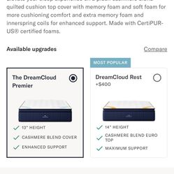 Brand New Dreamcloud Bed In Box.