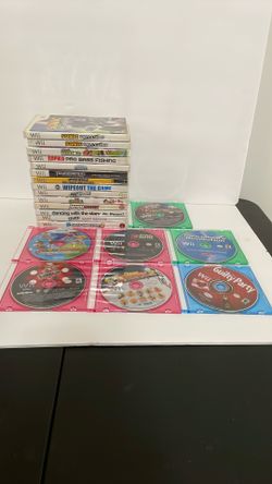 Lot Of 21 Wii Video Games - $40 For ALL