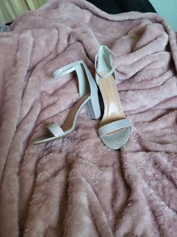 Sparkle Silver Heels