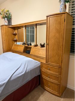 Queen bedroom set pier queen with drawers