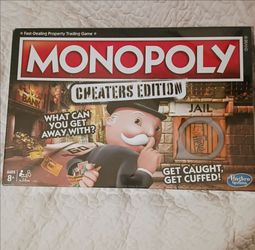 Monopoly Cheaters Edition Board Game