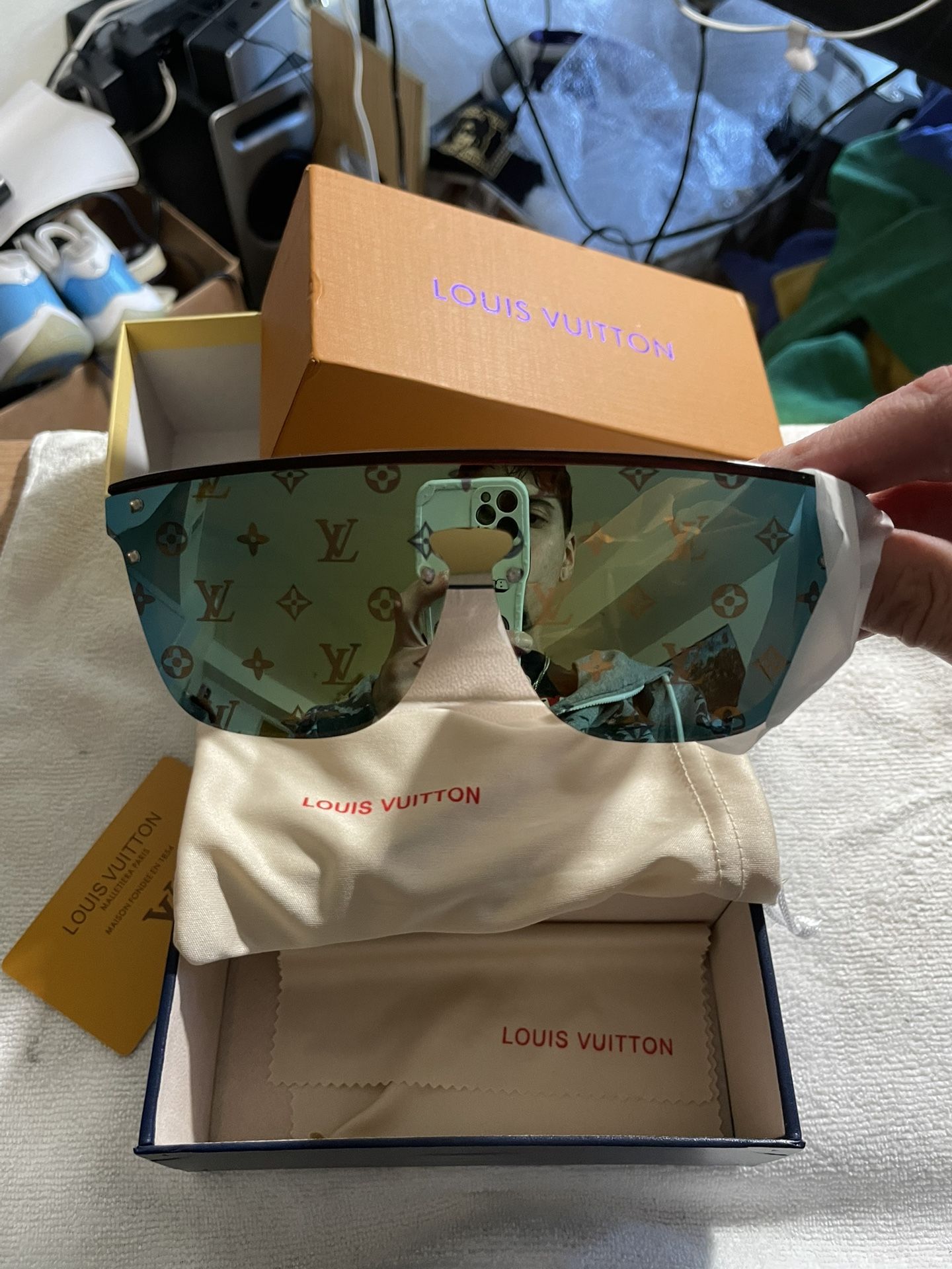 Louis Vuitton Monogram Square Glasses