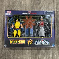 Marvel Legends Gamerverse Wolverine Vs Silver Samurai 6" Action Figure 2 Pack