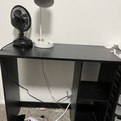 computer desk black