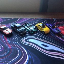 5 Random hot wheels