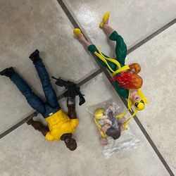 Marvel legends iron fist and Luke cage 2pack
