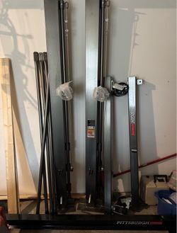 PITTSBURGH 1 Ton Capacity Telescoping Gantry Crane