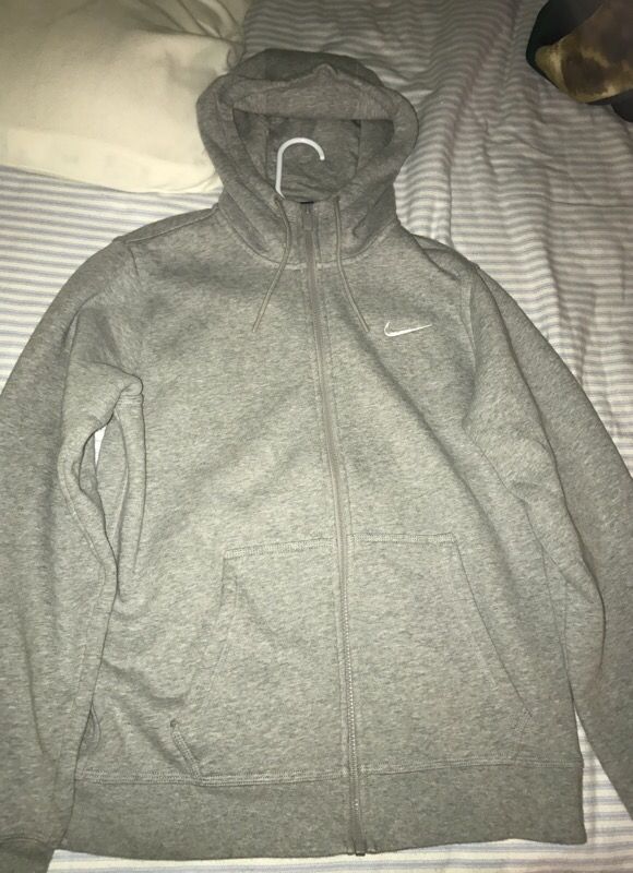 Men's Nike grey hoodie