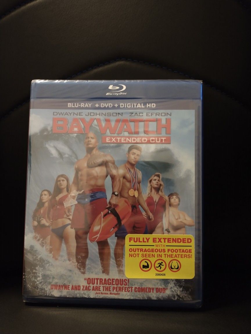 Baywatch Extended Cut Blu-ray DVD