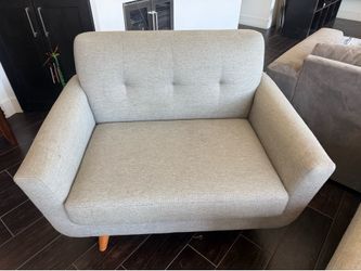 Oversized mid century modern chairs